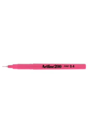 Artline 200 Fine 0.4 mm Pembe Yazı ve Çizim Kalemi