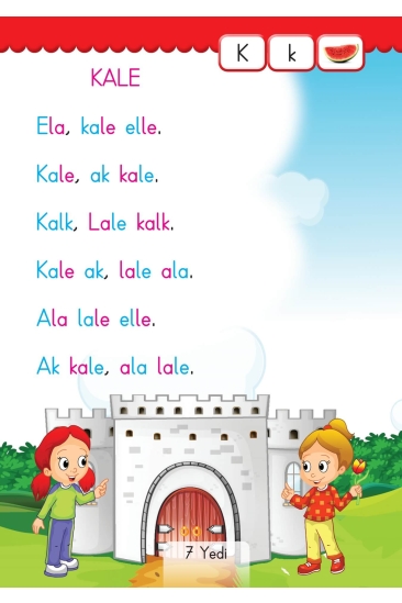 Kaliteli Eğitim Yayınları Key Yayınları 1. Sınıf Keyifli Okuma Yazma Seti