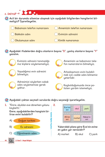 Key Kaliteli Eğitim Yayınları 2. Sınıf Keyifli Eğitim Seti Süper Set (8 Kitap)