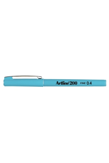Artline 200 Fine 0.4 mm Açık Mavi Yazı ve Çizim Kalemi