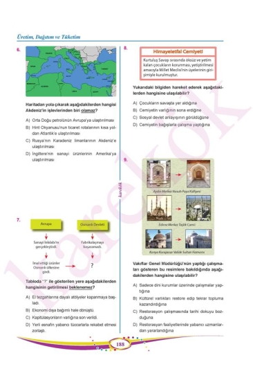 Karekök Yayınları 7. Sınıf Sosyal Bilgiler Soru Bankası