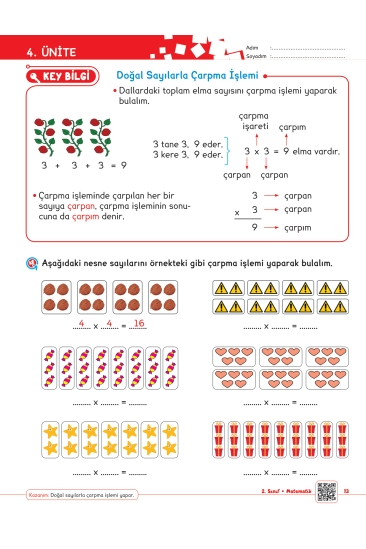 Key Kaliteli Eğitim Yayınları 2. Sınıf Keyifli Eğitim Seti Tam Set (5 Kitap)