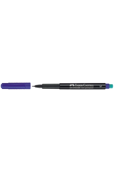 Faber-Castell Multimark 1525 Permanent Kalem Mavi S