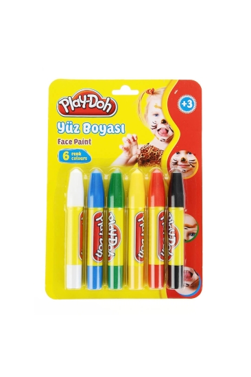 Play-Doh Yüz Boyası 6 Renk PLAY-YU001