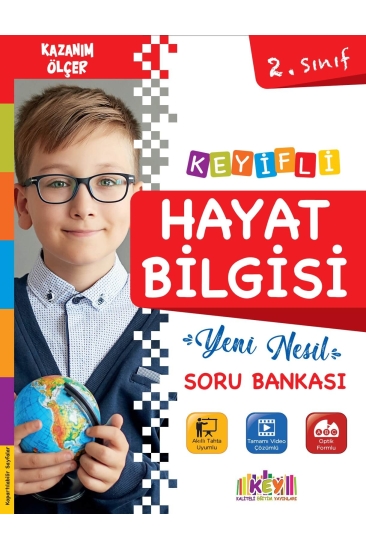 Key Kaliteli Eğitim Yayınları 2. Sınıf Keyi̇fli̇ Hayat Bilgisi Yeni̇ Nesi̇l Soru Bankası