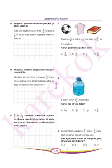 Karekök Yayınları 5. Sınıf Matematik MPS