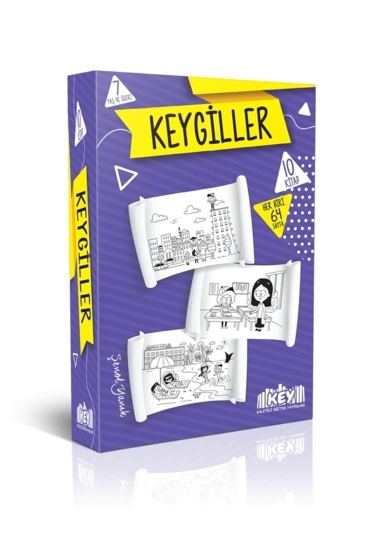 Key Kaliteli Eğitim Yayınları Keygiller İlk Buluşma Hikaye Serisi +7 Yaş (10 Kitap)