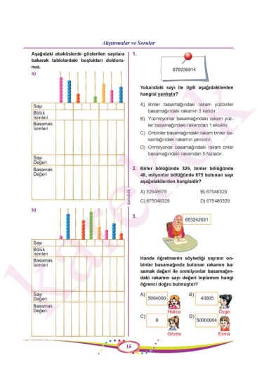 Karekök Yayınları 5. Sınıf Matematik MPS