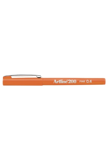 Artline 200 Fine 0.4 mm Turuncu Yazı ve Çizim Kalemi