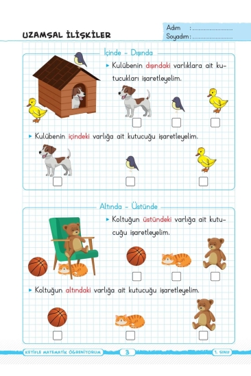 Kaliteli Eğitim Yayınları Key Yayınları 1. Sınıf Keyifli Okuma Yazma Seti