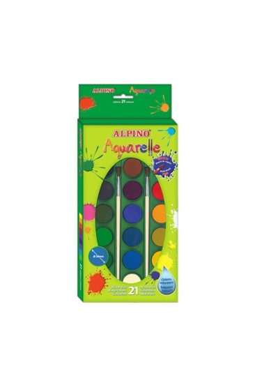 Alpino Aquarelle Sulu Boya 21 Renk ALP-AQ-02