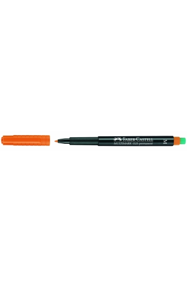 Faber-Castell Multimark 1525 Permanent Kalem Turuncu M