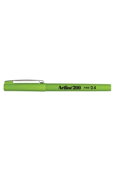 Artline 200 Fine 0.4 mm Sarımsı Yeşil Yazı ve Çizim Kalemi