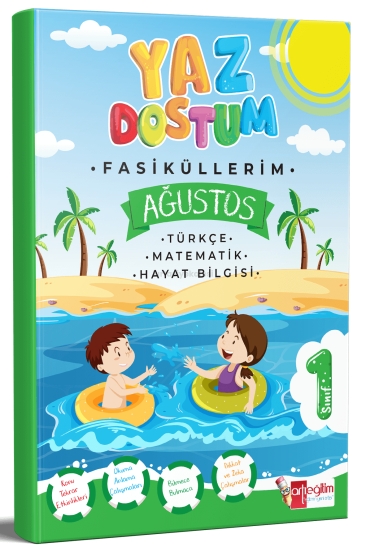 Artı Eğitim Yayınları 1. Sınıf Yaz Dostum Tatil Seti