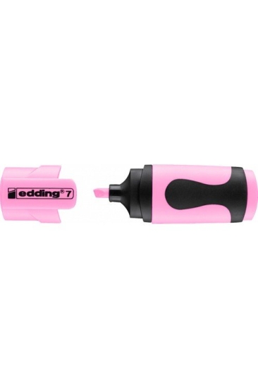 Edding Mini Fosforlu Kalem Pastel Pembe