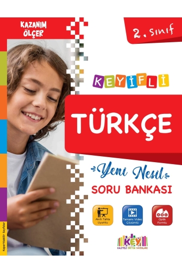 Key Kaliteli Eğitim Yayınları 2. Sınıf Keyi̇fli̇ Türkçe Yeni̇ Nesi̇l Soru Bankası
