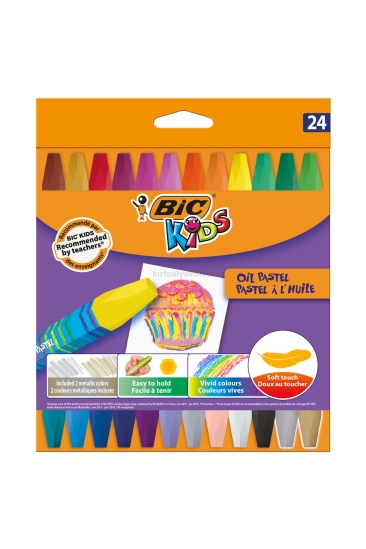 Bic Kids Yağlı Pastel Boya 24 Renk 926447