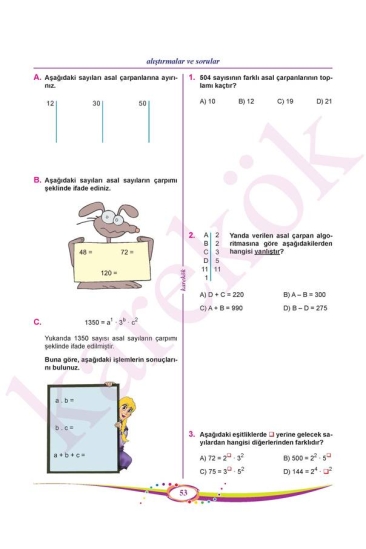 Karekök Yayınları 6. Sınıf Matematik Konu Anlatımı MPS