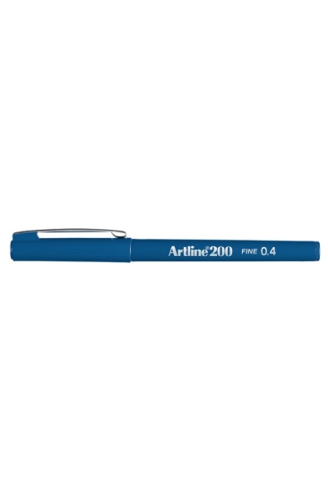 Artline 200 Fine 0.4 mm Royal Mavi Yazı ve Çizim Kalemi