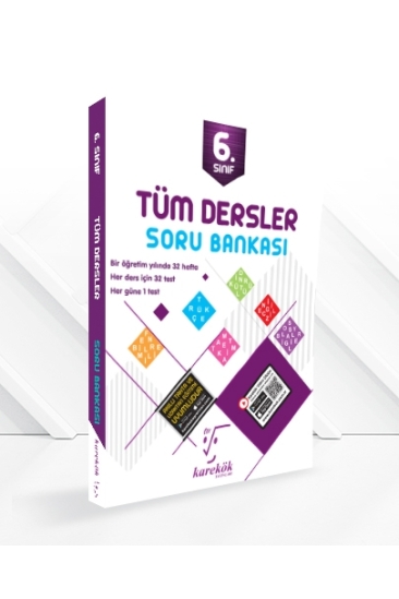 Karekök Yayınları 6. Sınıf Tüm Dersler Soru Bankası