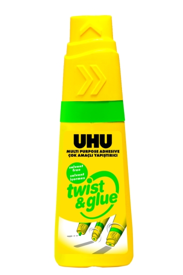 Uhu Twist & Glue Solventsiz Çok Amaçlı Yapıştırıcı 35 Ml