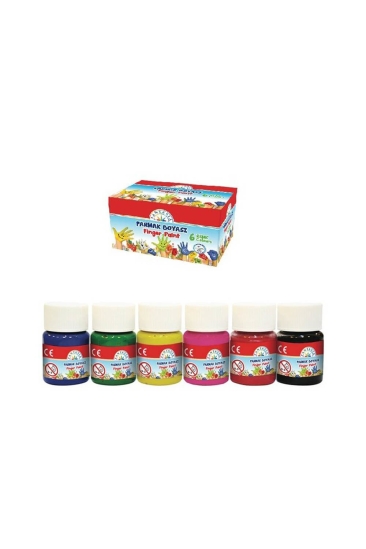 Fantasia Parmak Boyası 20 ml x 6 Renk