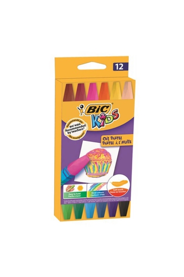 Bic Kids Oil Pastel Boya 12 Renk 926446
