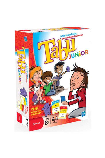 Hasbro Tabu Junior Kutu Oyunu 14334