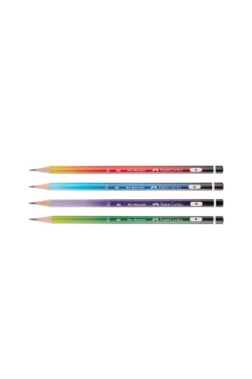 Faber-Castell Mix Mercanlı Üçgen Kurşun Kalem B