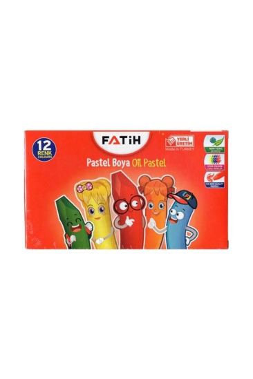 Fatih Pastel Boya 12 Renk 34012