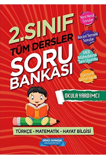 Gönül Yayıncılık 2. Sınıf Tüm Dersler Soru Bankası