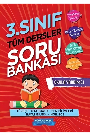 Gönül Yayıncılık 3. Sınıf Tüm Dersler Soru Bankası