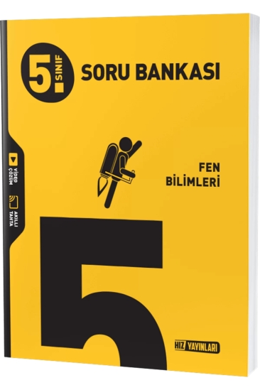 Hız Yayınları 5. Sınıf Fen Bilimleri Soru Bankası