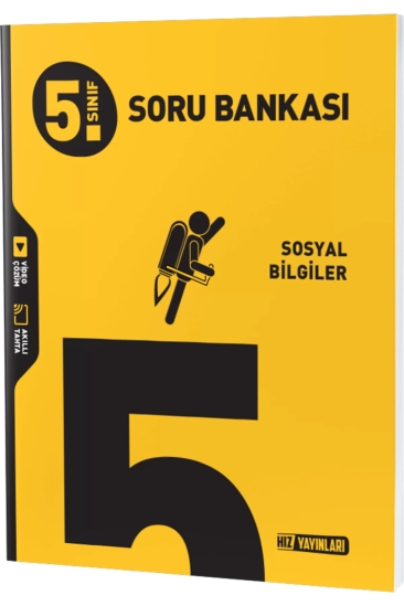 Hız Yayınları 5. Sınıf Sosyal Bilgiler Soru Bankası