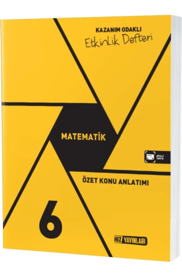 Hız Yayınları 6. Sınıf Matematik Etkinlik Defteri