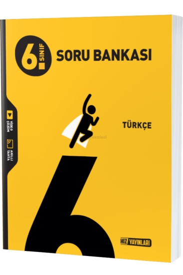 Hız Yayınları 6. Sınıf Türkçe Soru Bankası