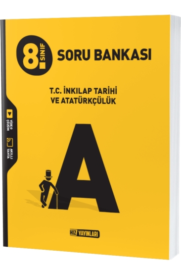 Hız Yayınları 8. Sınıf T.C. İnkılap Tarihi ve Atatürkçülük Soru Bankası