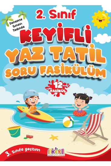 Kaliteli Eğitim Yayınları Key Yayınları 2. Sınıf Keyifli Yaz Tatili Seti