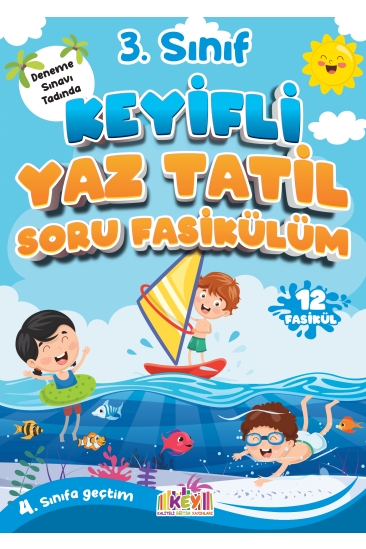 Kaliteli Eğitim Yayınları Key Yayınları 3. Sınıf Keyifli Yaz Tatili Seti