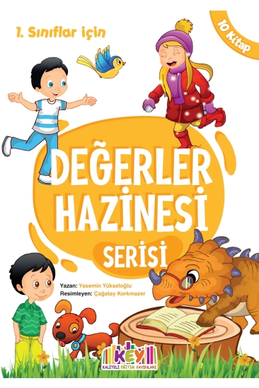 Key Kaliteli Eğitim Yayınları 1. Sınıf Değerler Hazinesi Serisi