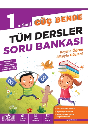 Key Kaliteli Eğitim Yayınları 1. Sınıf Güç Bende Tüm Dersler Soru Bankası