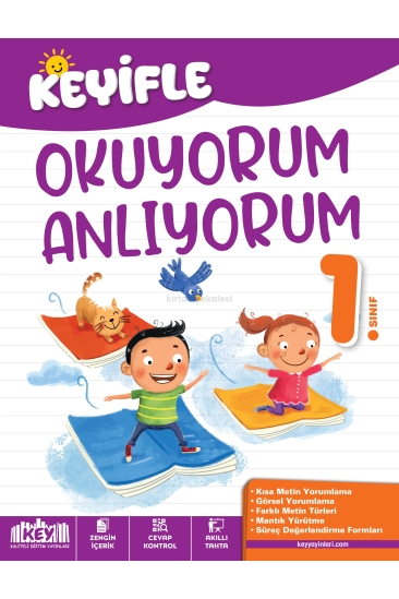 Key Kaliteli Eğitim Yayınları 1. Sınıf Keyifle Okuyorum Anlıyorum