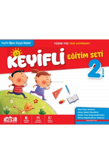 Key Kaliteli Eğitim Yayınları 2. Sınıf Keyifli Eğitim Seti (4 Kitap)
