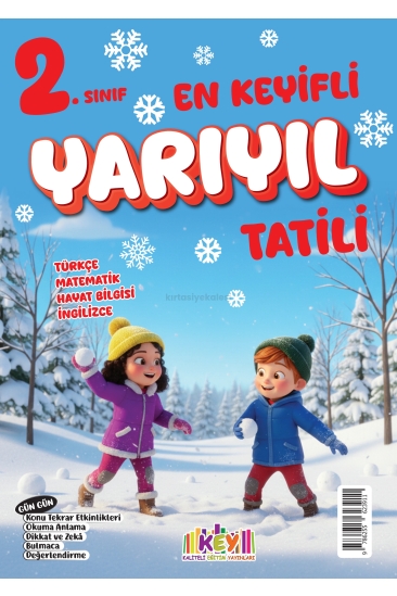 Key Kaliteli Eğitim Yayınları 2. Sınıf Keyifli Yarıyıl Tatil Seti