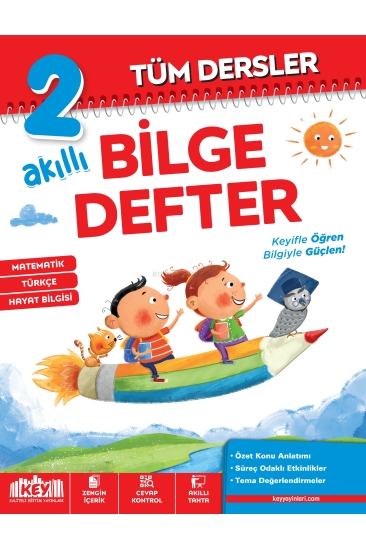 Key Kaliteli Eğitim Yayınları 2. Sınıf Tüm Dersler Akıllı Bilge Defterim