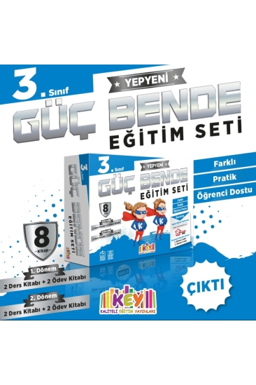 Key Kaliteli Eğitim Yayınları 3. Sınıf Güç Bende Eğitim Seti