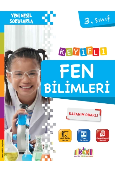 Key Kaliteli Eğitim Yayınları 3. Sınıf Keyifli Eğitim Seti 6 Kitap (Tam Set)