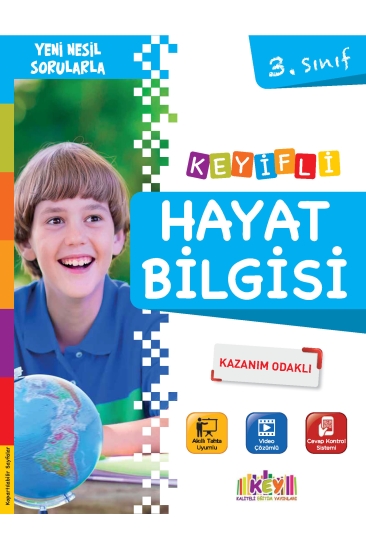 Key Kaliteli Eğitim Yayınları 3. Sınıf Keyifli Eğitim Seti 6 Kitap (Tam Set)