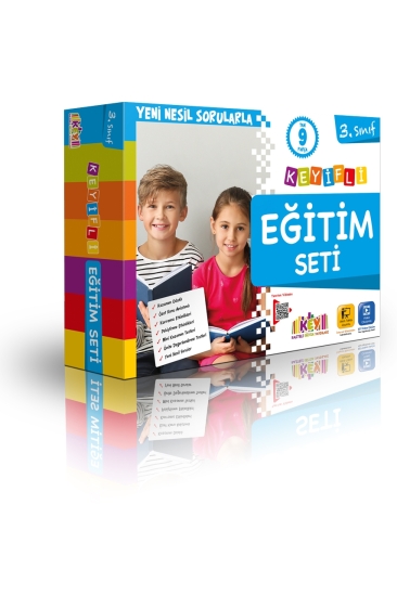 Key Kaliteli Eğitim Yayınları 3. Sınıf Keyifli Eğitim Seti 9 Kitap (Süper Set)