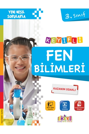 Key Kaliteli Eğitim Yayınları 3. Sınıf Keyifli Eğitim Seti 9 Kitap (Süper Set)